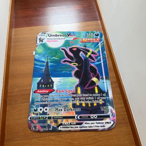Customer photo review of Rug Umbreon rug