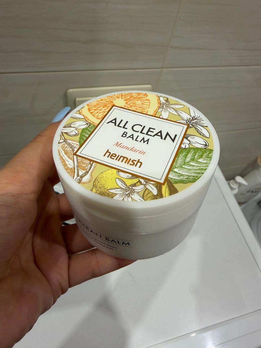 Customer photo review of Attīrošs balzams kosmētikas noņemšanai ar mandarīnu Heimish All Clean Balm Mandarin