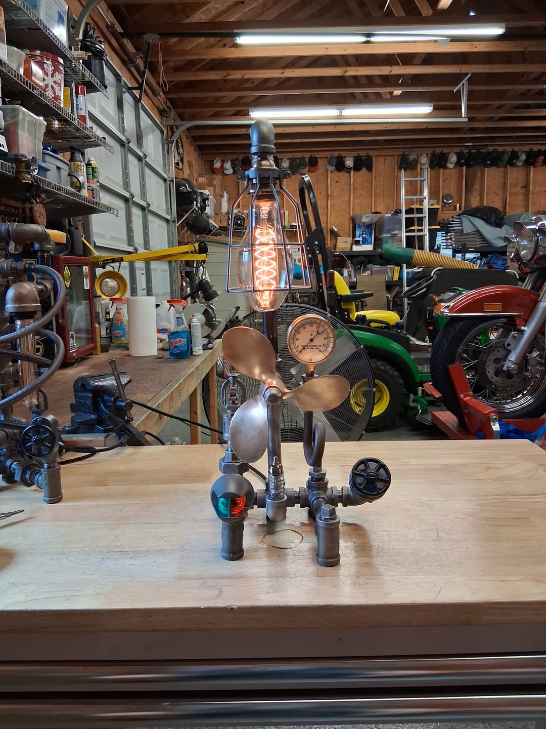 Customer photo review of Edison Bullet Vintage Bulb - 40 Watt - 6.5 in. length - Clear