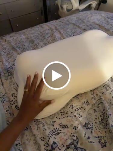 Customer video review of Cloud Cooling Pillow Case