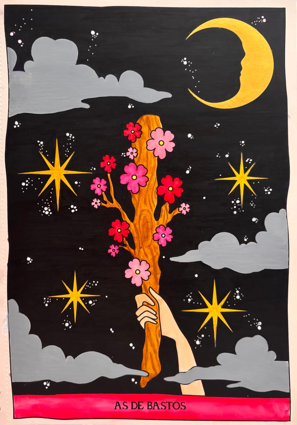 Customer photo review of TAROT PARA COLOREAR: Tomo II - Arcanos menores