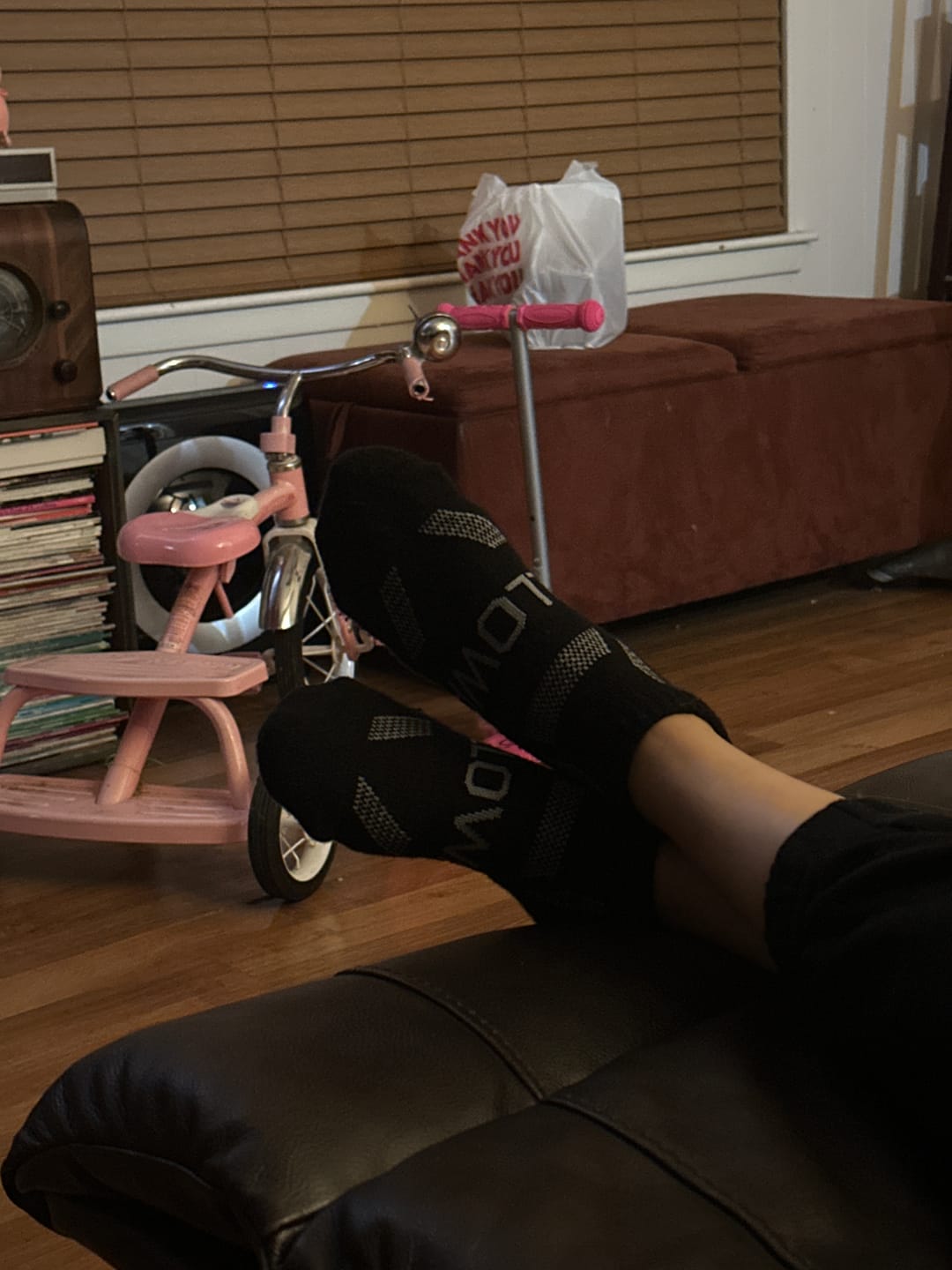 Customer photo review of Women's Alpaca Socks
