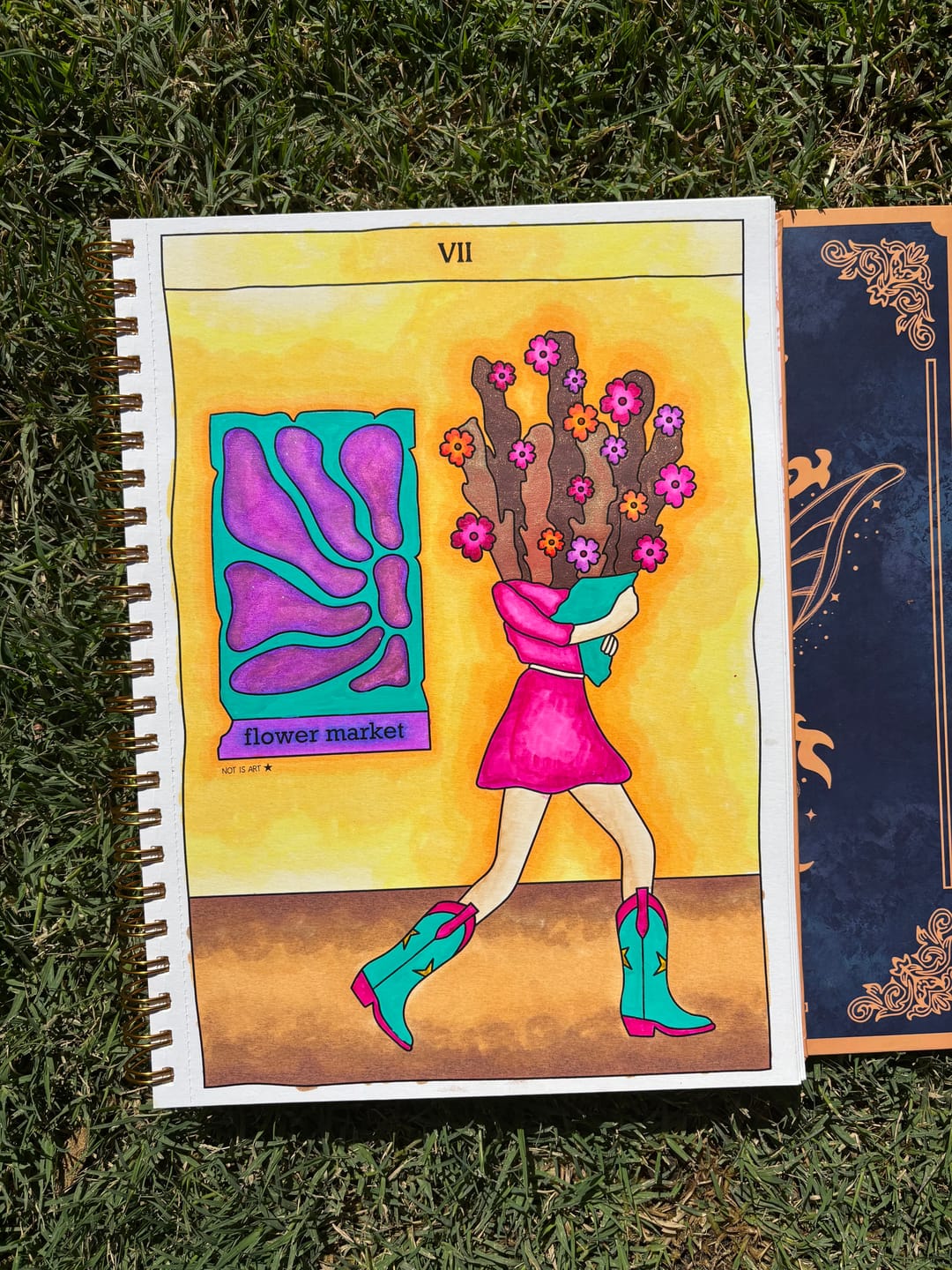 Customer photo review of TAROT PARA COLOREAR: Tomo II - Arcanos menores