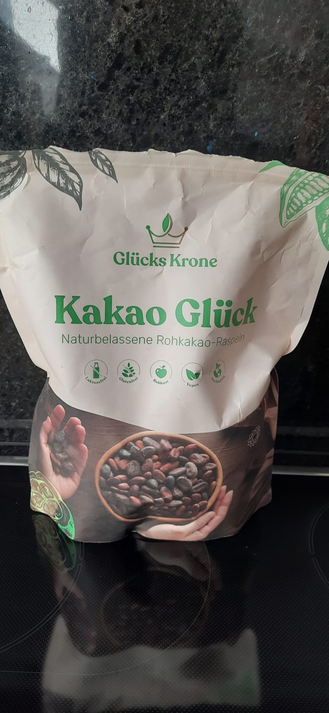 Customer photo review of Bio Kakao Glück 1 kg (100% Bio Roh Kakao)
