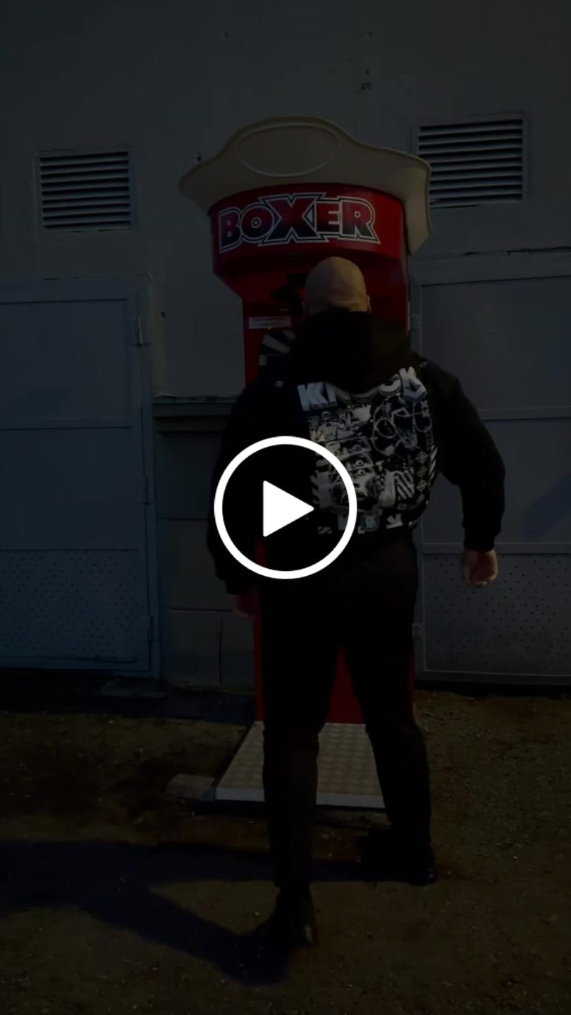 Customer video review of EMBRACE THE STRUGGLE SUPER HEAVY HOODIE BLACK