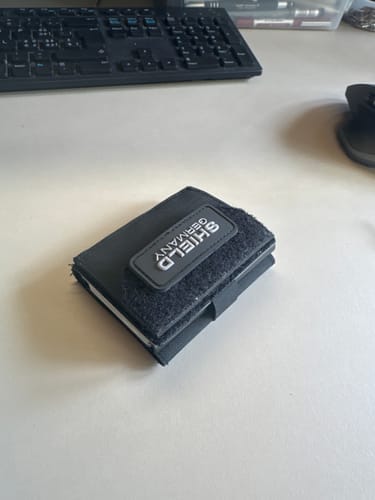 Customer photo review of Tactical Wallet Münzfach - Schwarz