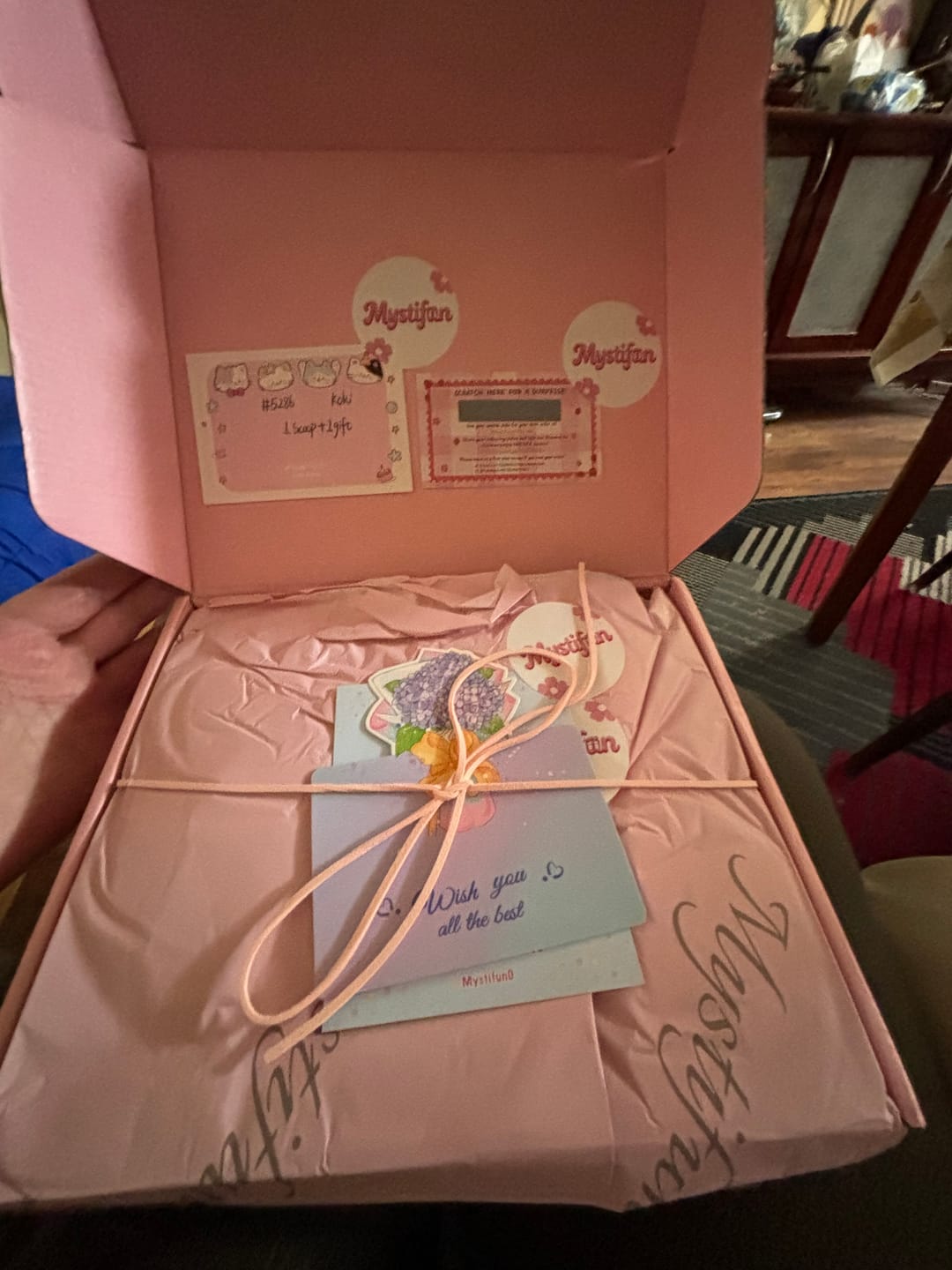 Customer photo review of Mystery Necklace Blind Bags Free Shipping