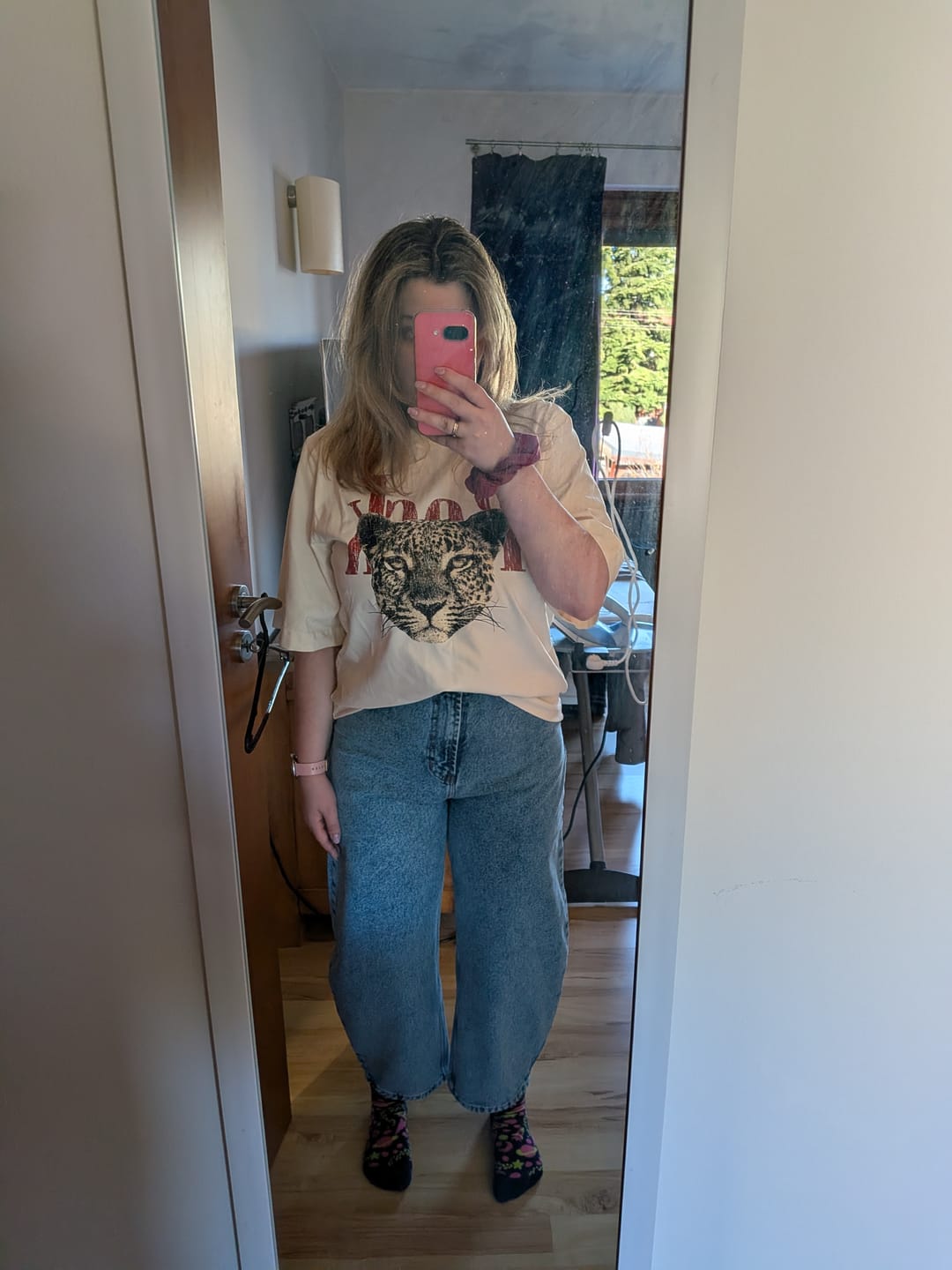 Customer photo review of Spodnie JEANS BARRIL CLARO