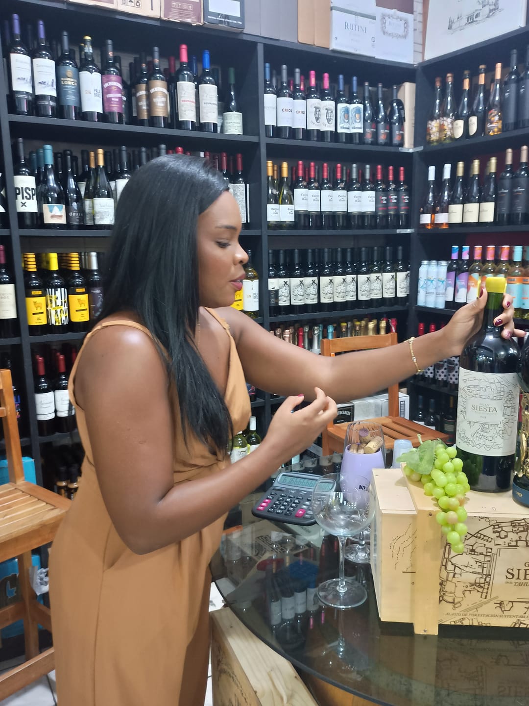 Customer photo review of Lace Front Sonia Tela HD Preta - Repartição Livre 13x6