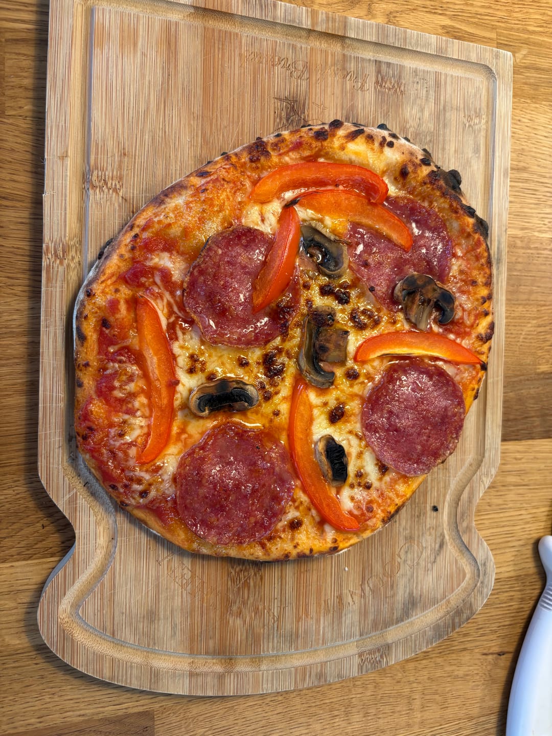Customer photo review of Sourdough Pizza Dough Balls (Frozen)