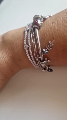 Customer photo review of Emma Crystals Tennis Bracelet