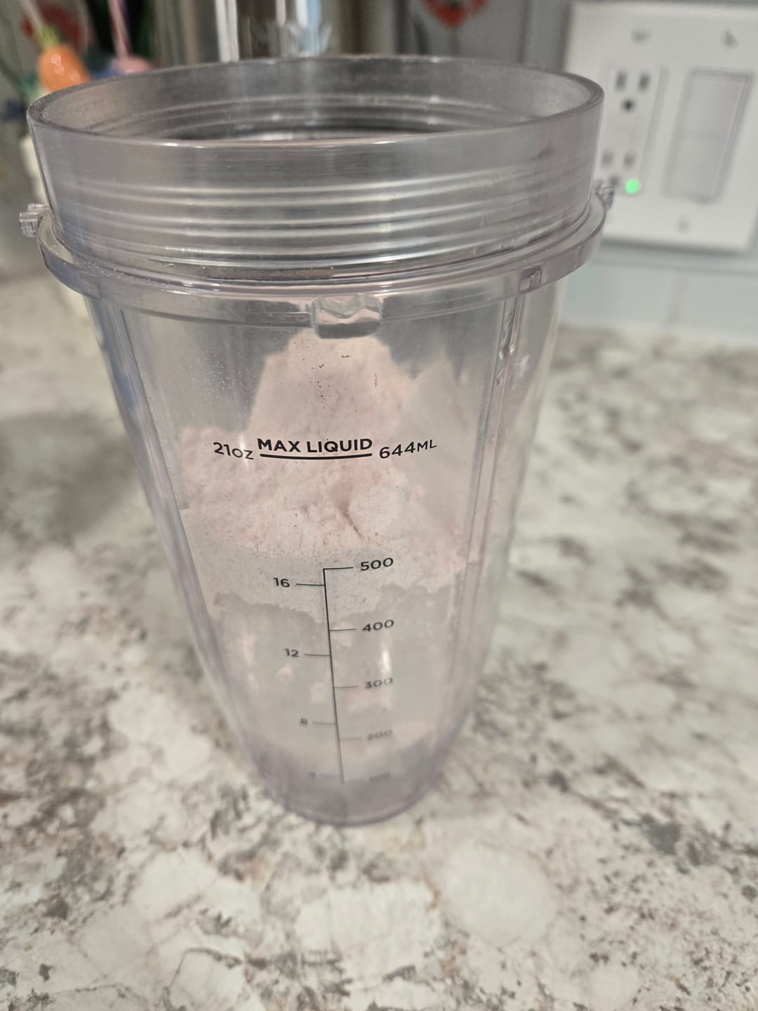 Customer photo review of Strawberry Blast Smoothie