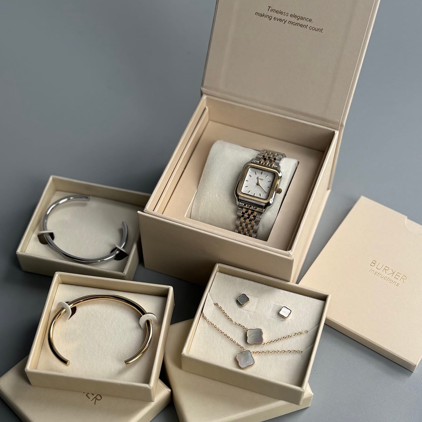 Customer photo review of Flora Gold White Set