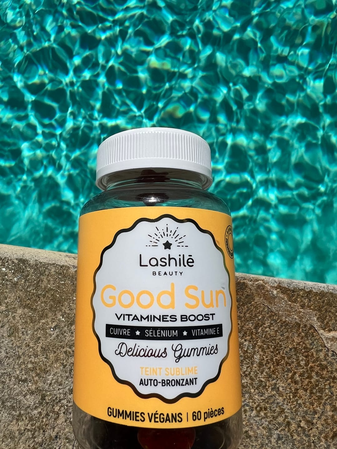 Customer photo review of Good Sun Auto-bronzant - 1 mois