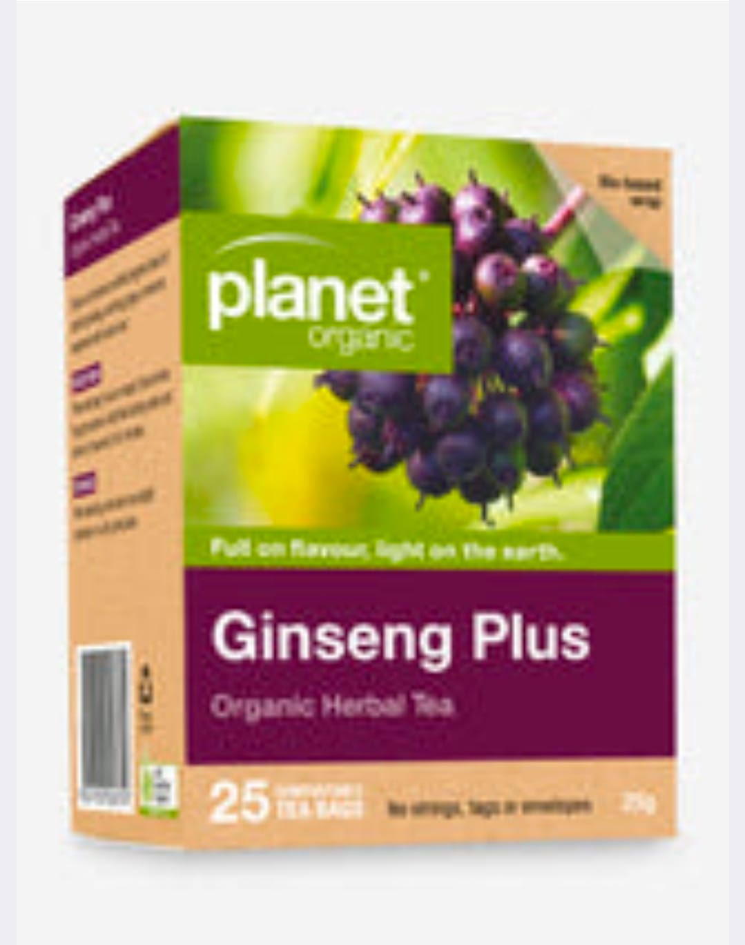 Customer photo review of Ginseng 25 Teabags - Certified Organic