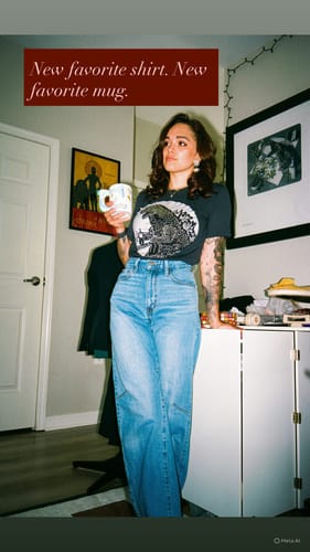 Customer photo review of Quiltzilla T-shirt