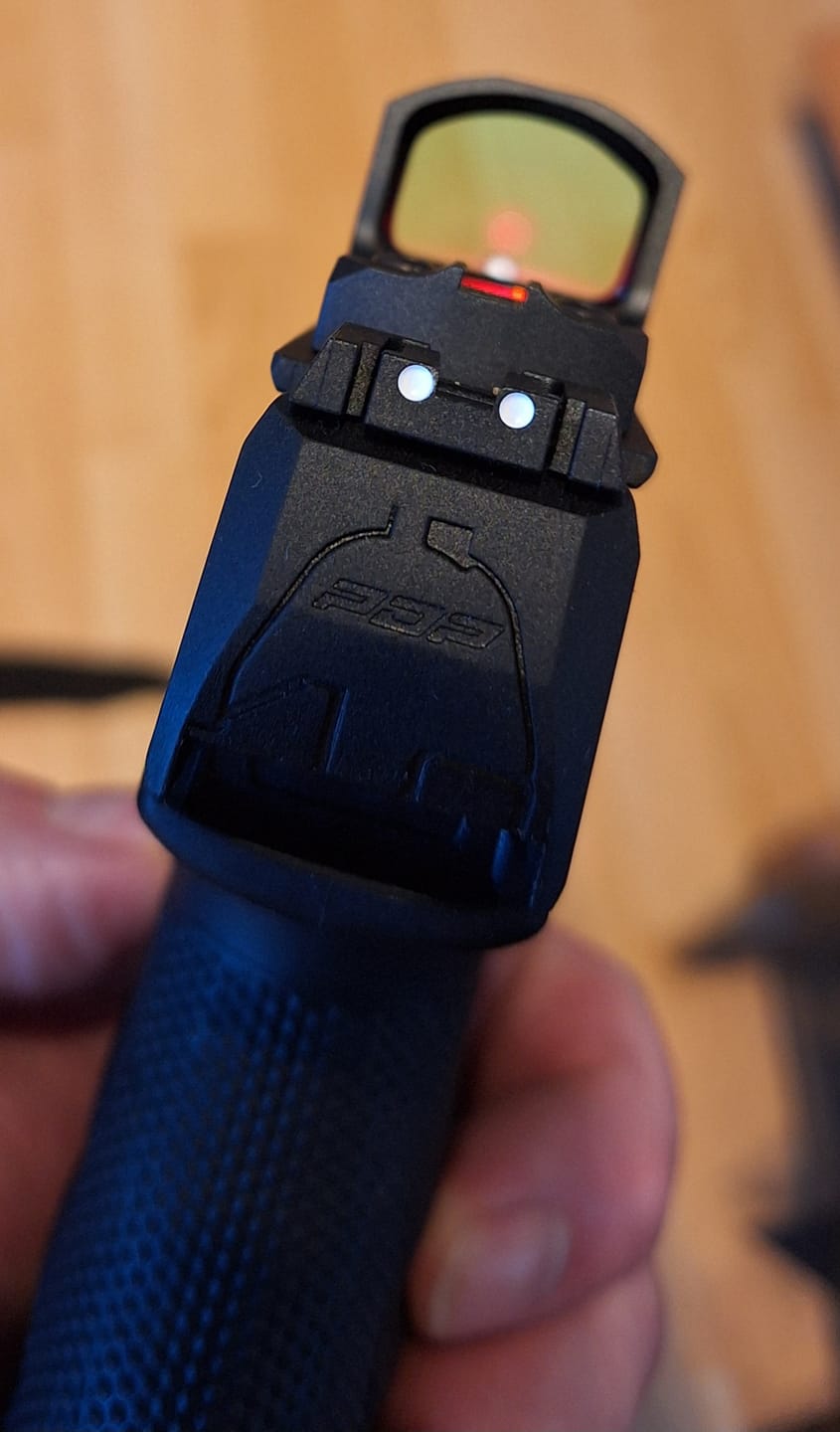 Customer photo review of Frenzy-S 1x17x24 MOS Multi Reticle Pistol Reflex Sight (SCRD-M43)