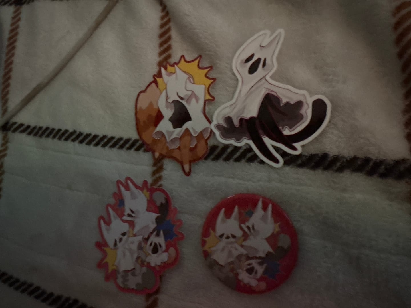 Customer photo review of April Creepy Sticker Club