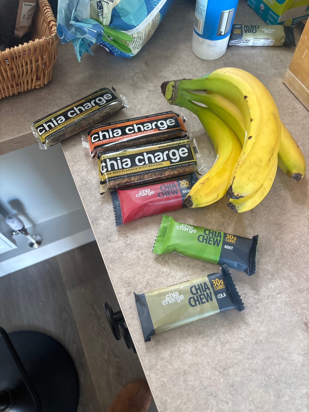Customer photo review of Chia Energy Flapjacks 80g x 23