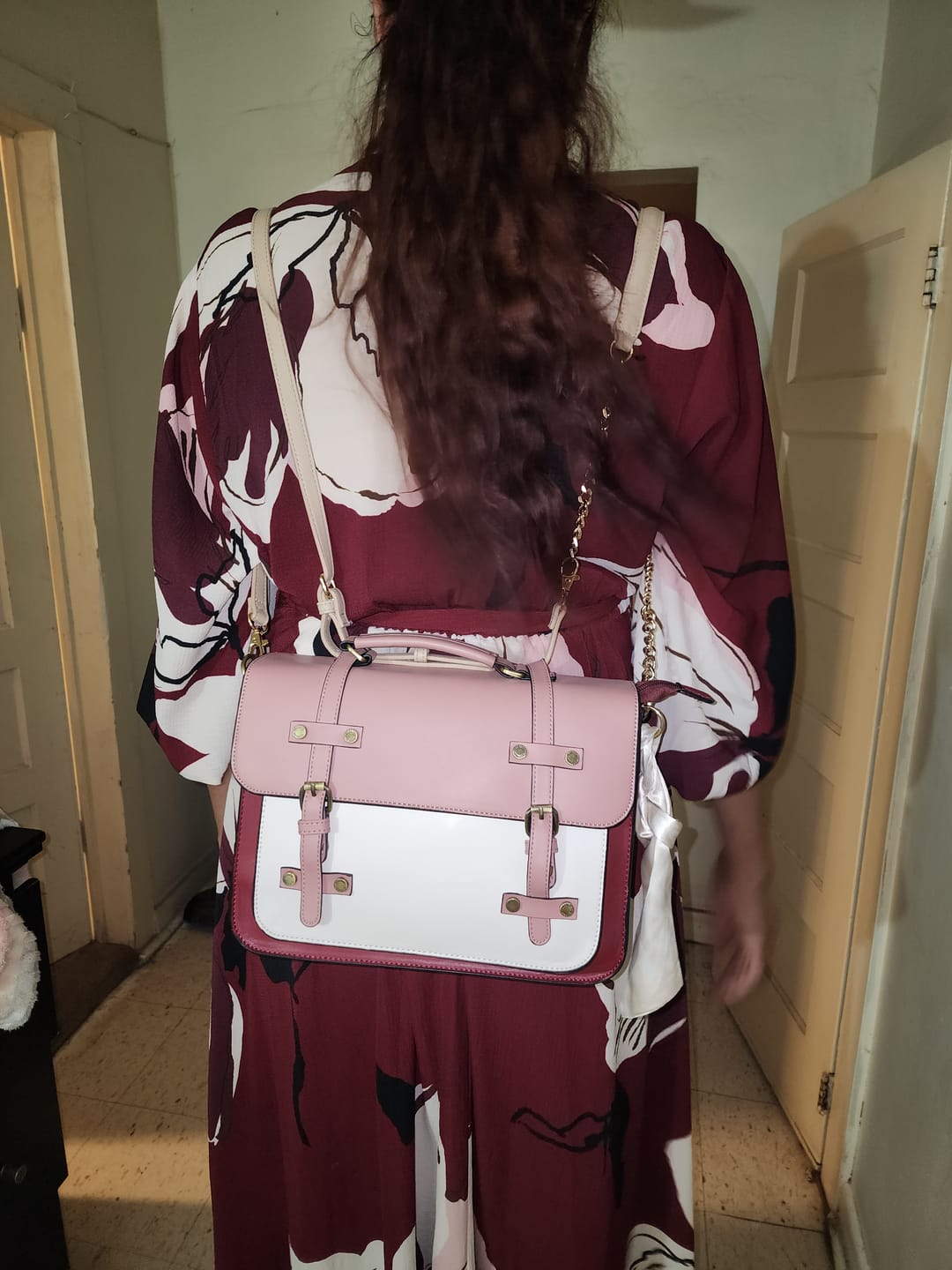 Customer photo review of Sombre Vintage Briefcase