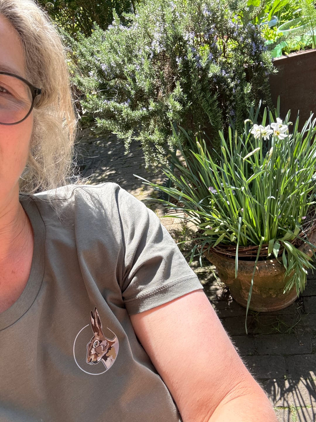 Customer photo review of Feldhase Bio Frauen T-Shirt