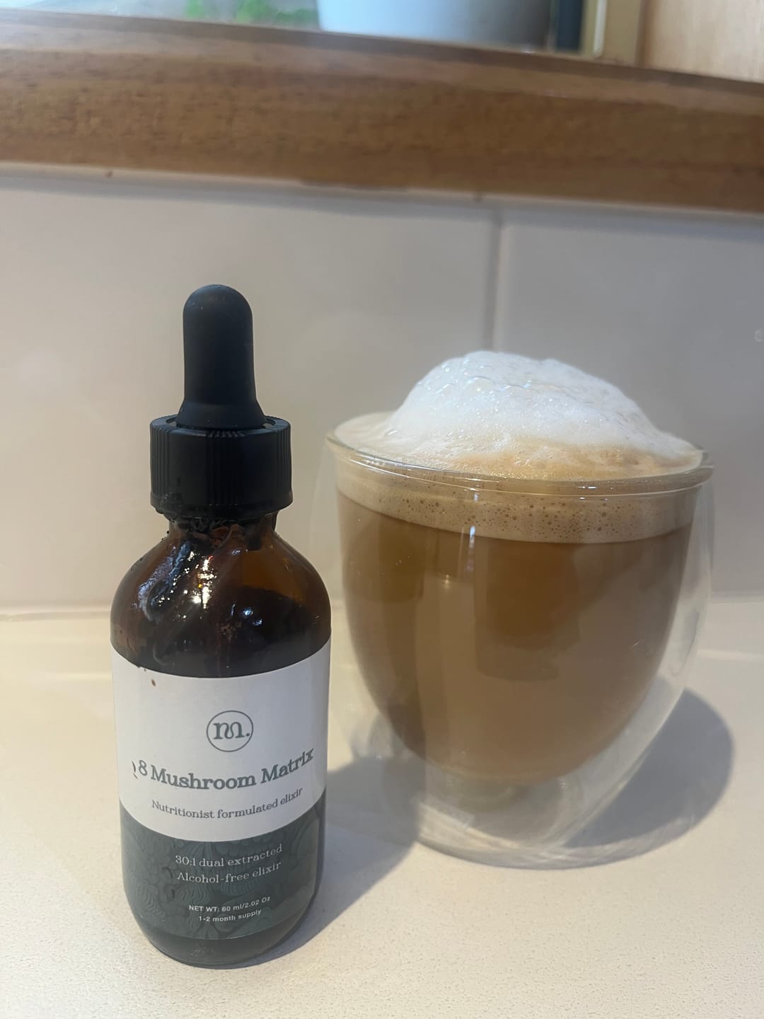 Customer photo review of 8-Mushroom Matrix - Vitality