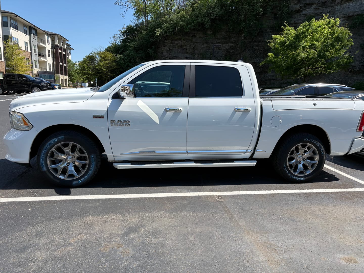 Customer photo review of 2013-2018 Dodge Ram 1500 Air Suspension Conversion/Delete Kit With Light Fix Module (DR14FM)