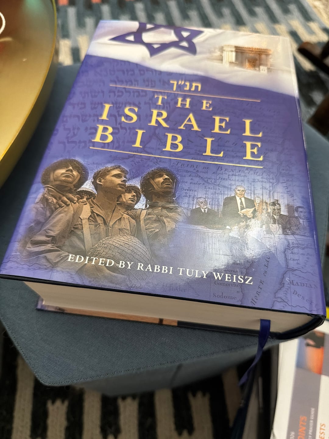 Customer photo review of Facebook SALE SPECIAL - The Israel Bible Hardcover
