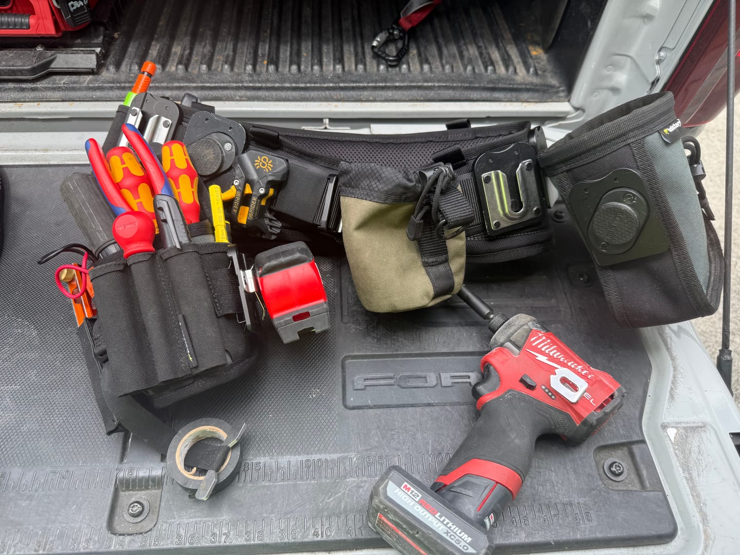 Customer photo review of ModBelt HD | Padded Modular Tool Belt