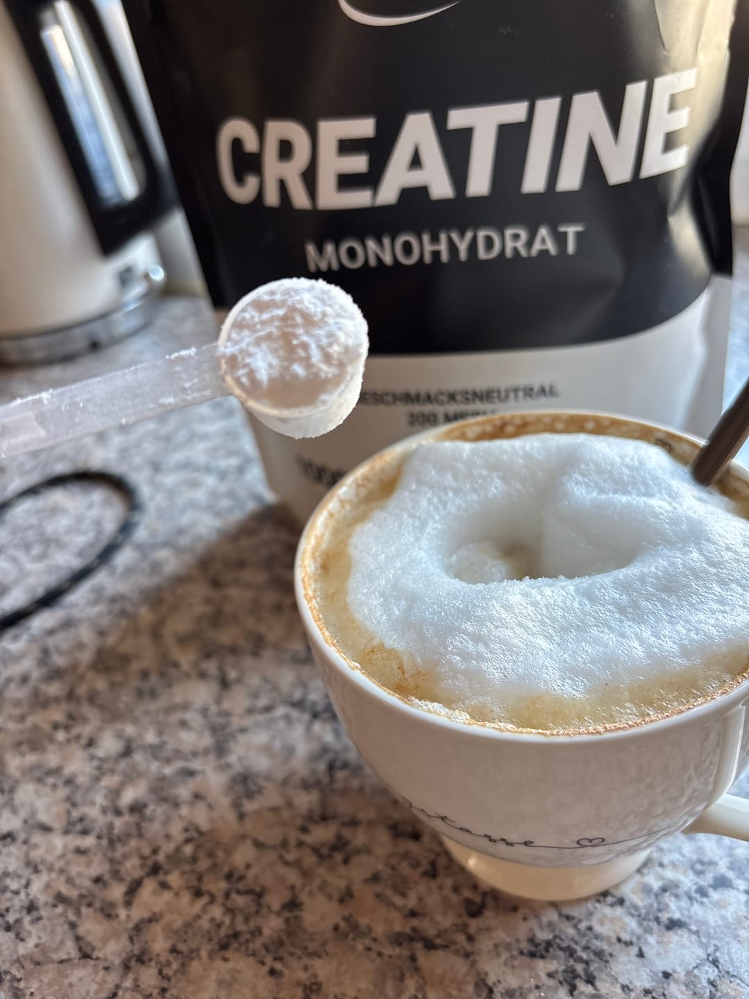 Customer photo review of Wehle  Creatin Monohydrat Pulver - Kreatin 1000g