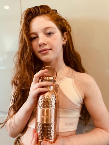 Customer photo review of SVANTE COPPER WATER BOTTLE - SOLD OUT