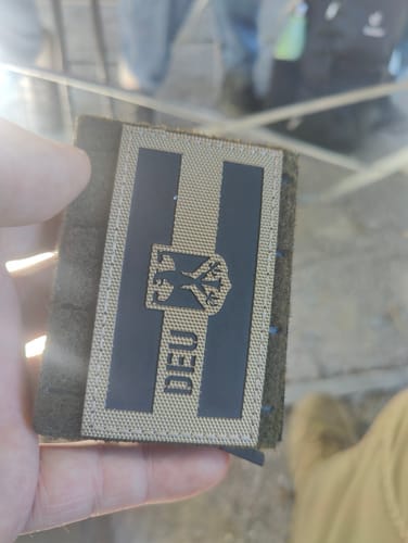Customer photo review of Tactical Wallet MK2 - Steingrau Oliv