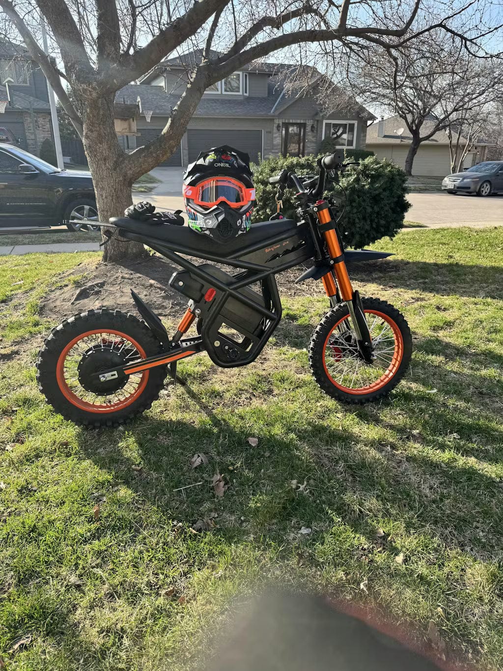 Customer photo review of Gyroor GT54 2000W Electric Dirt Bike – 40MPH, 60 Mile Range
