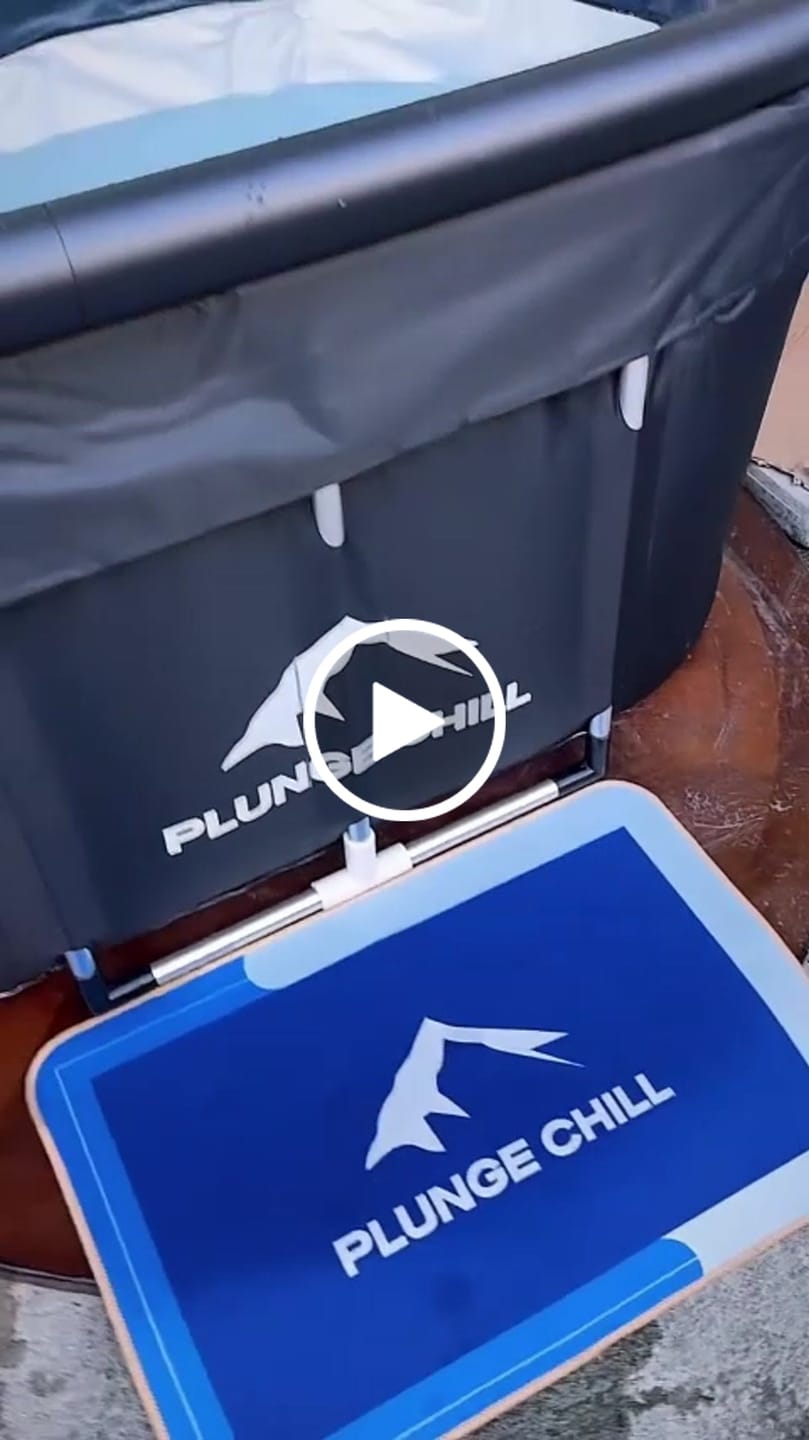 Customer video review of Cold Plunge Chiller + Tub (MAX)