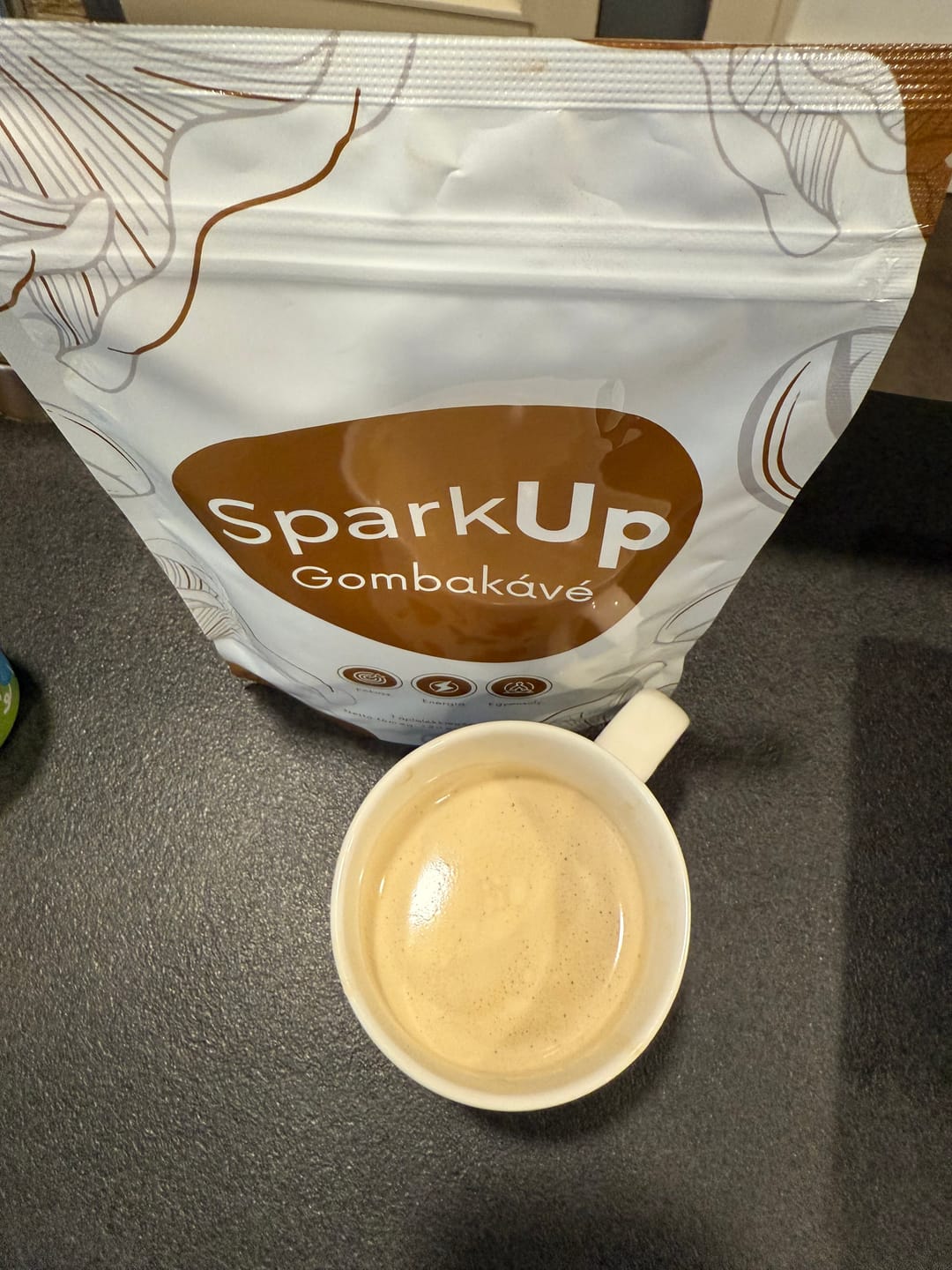 Customer photo review of Magyarország legjobb és legfinomabb gombakávéja