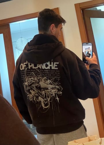 Customer photo review of Art Of Planche Zip Hoodie