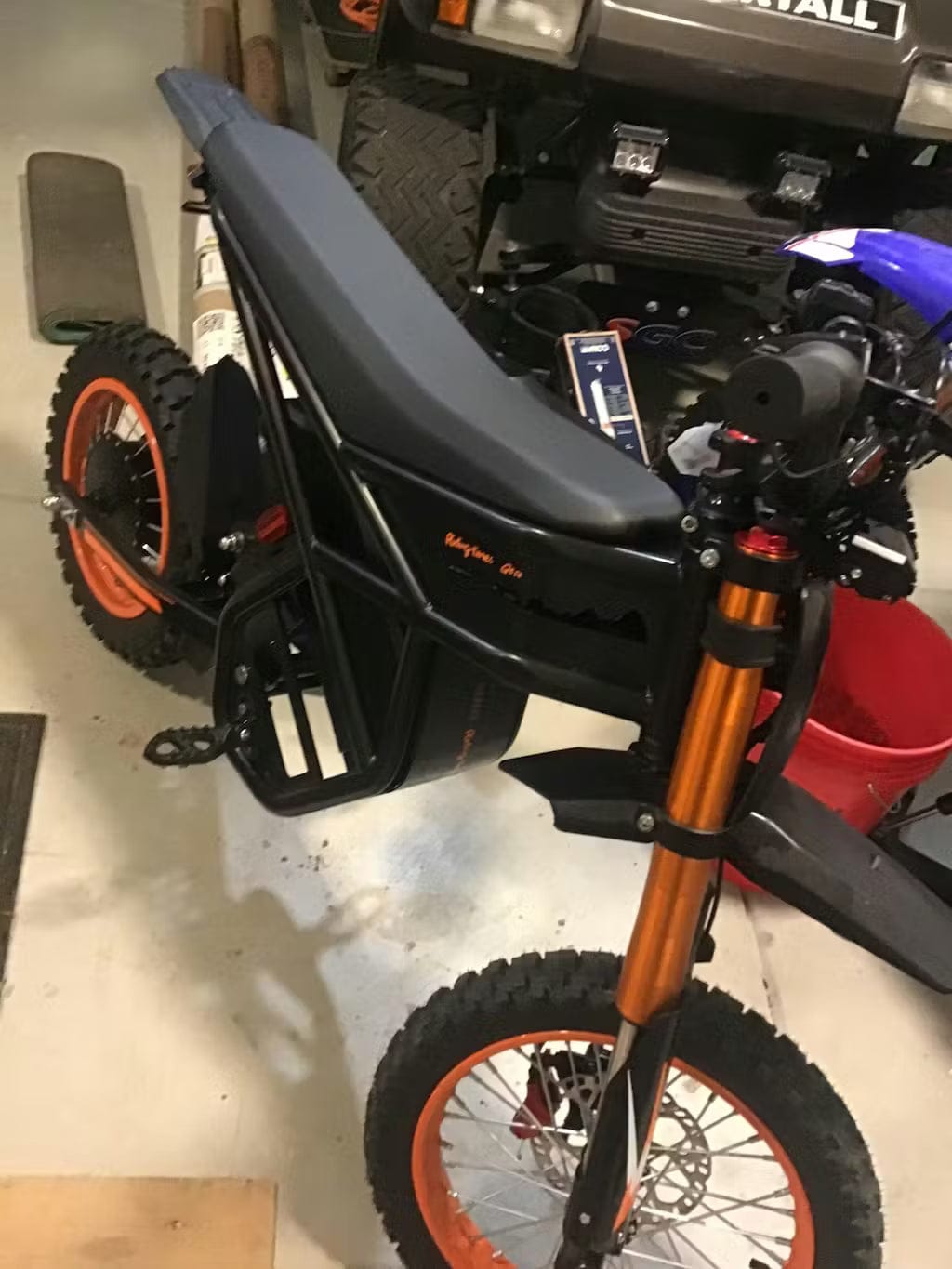 Customer photo review of Gyroor GT54 2000W Electric Dirt Bike – 40MPH, 60 Mile Range