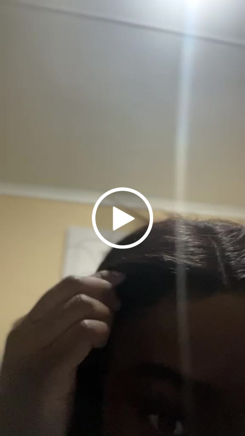 Customer video review of Lace Melting Spray