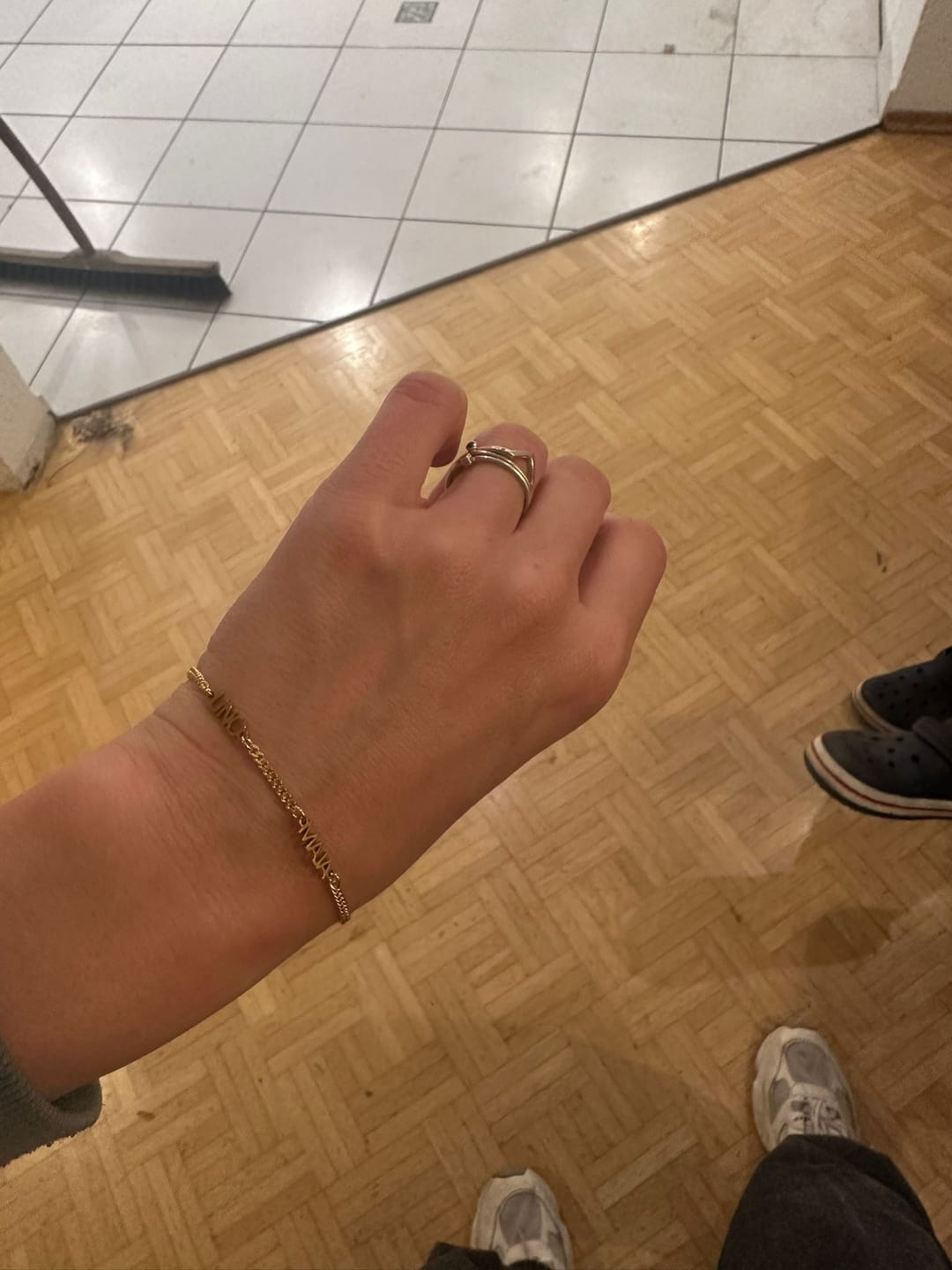 Customer photo review of Personalisiertes Namensarmband