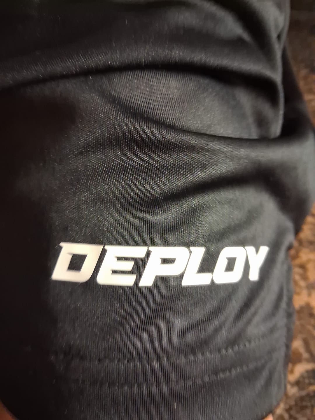 Customer photo review of Deploy Legacy Football Shorts - Black