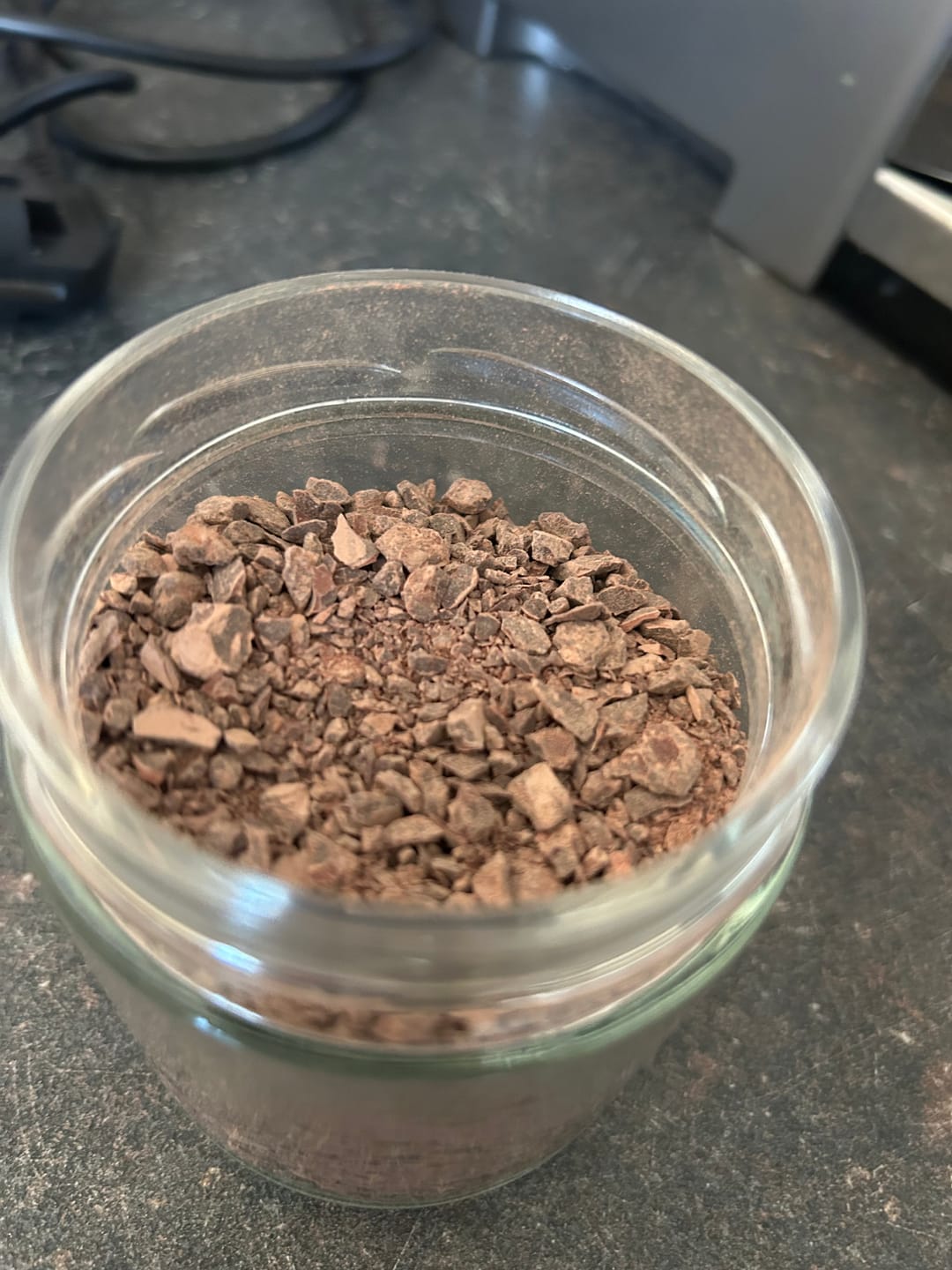 Customer photo review of Bio Kakao Glück 1 kg (100% Bio Roh Kakao)