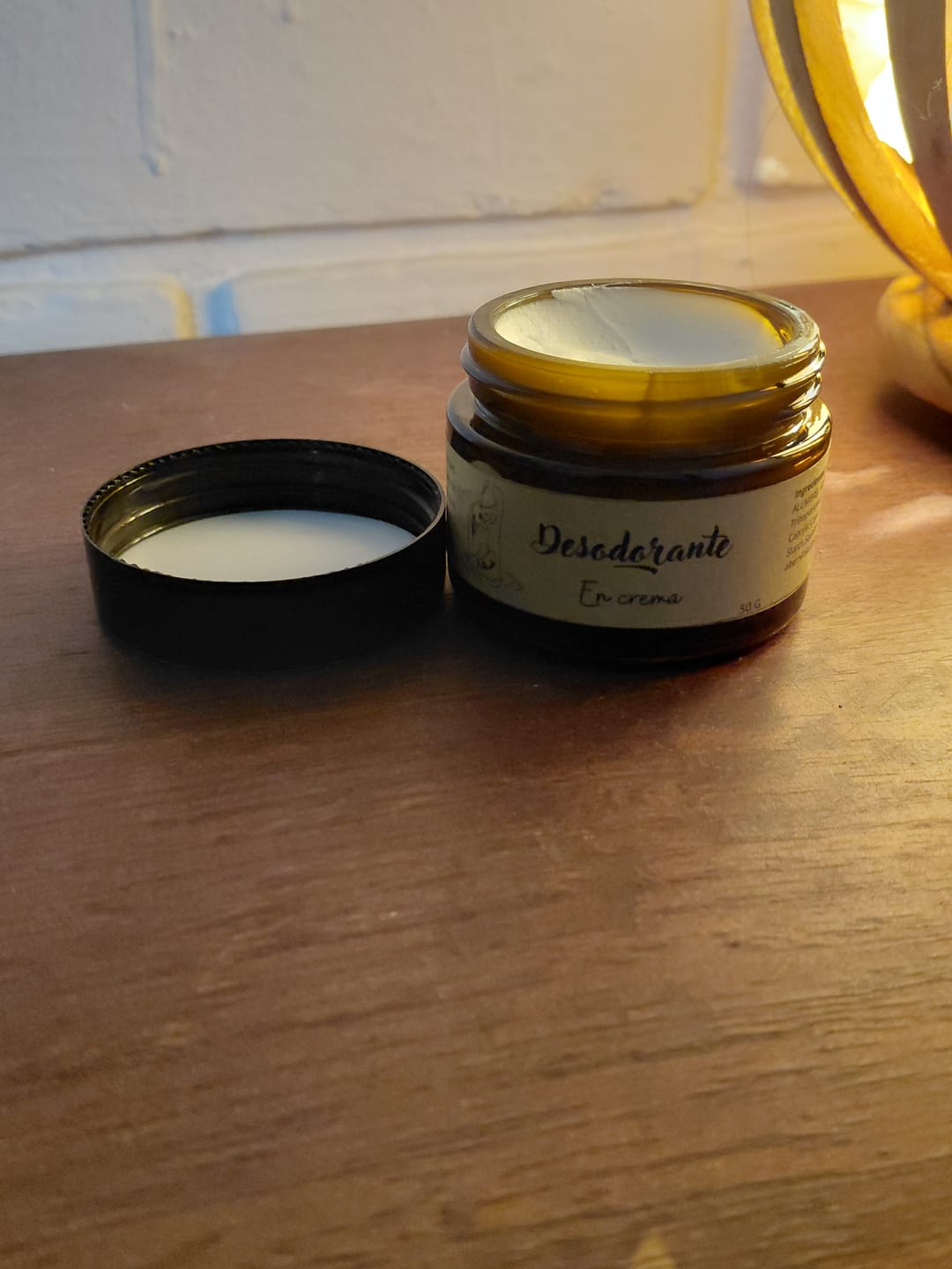 Customer photo review of Desodorante Natural en crema