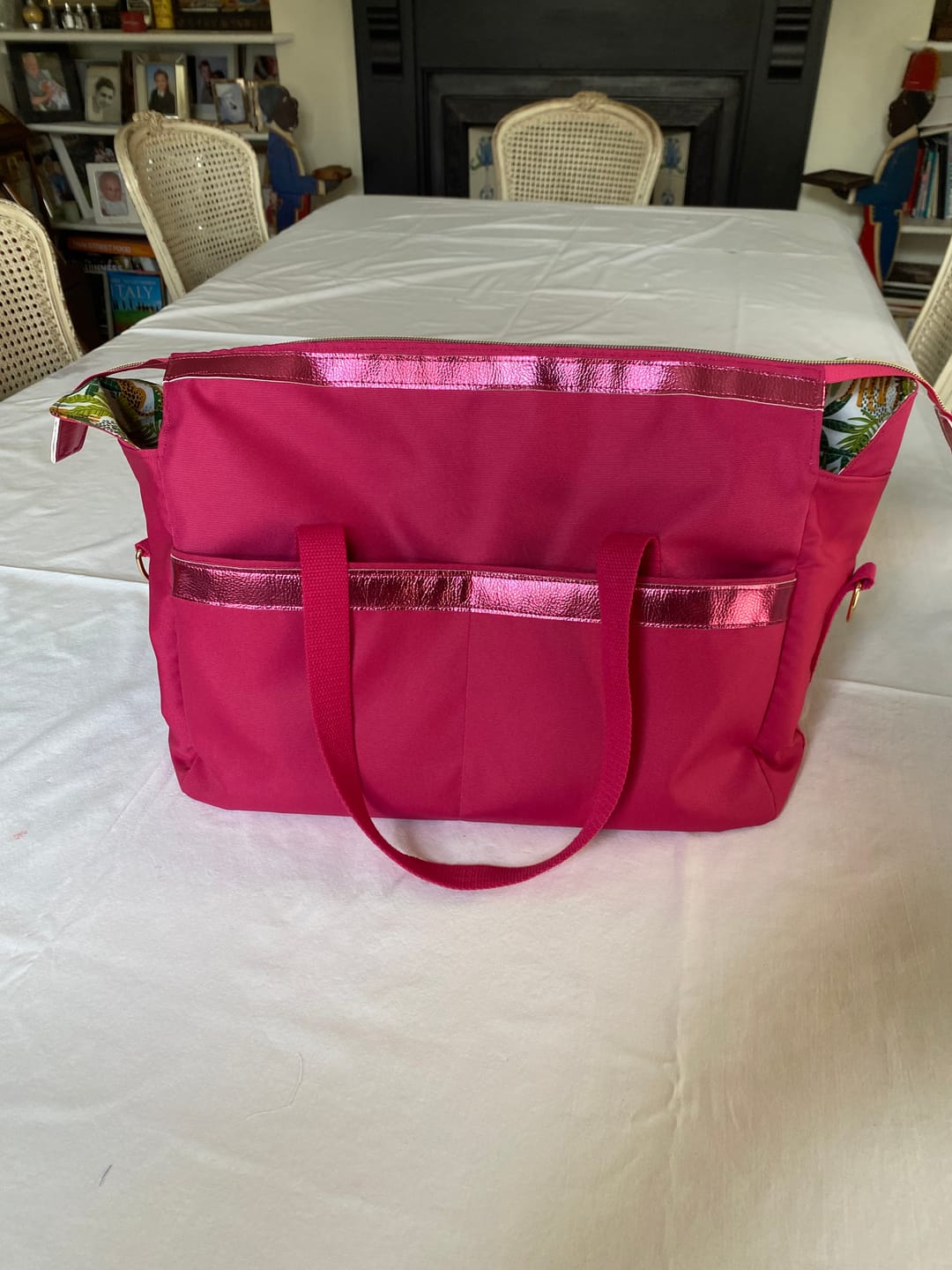 Customer photo review of Outdoor Water Resistant Canvas Fabric