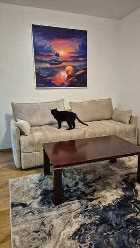 Customer photo review of Paveikslas "Better Than Gold"