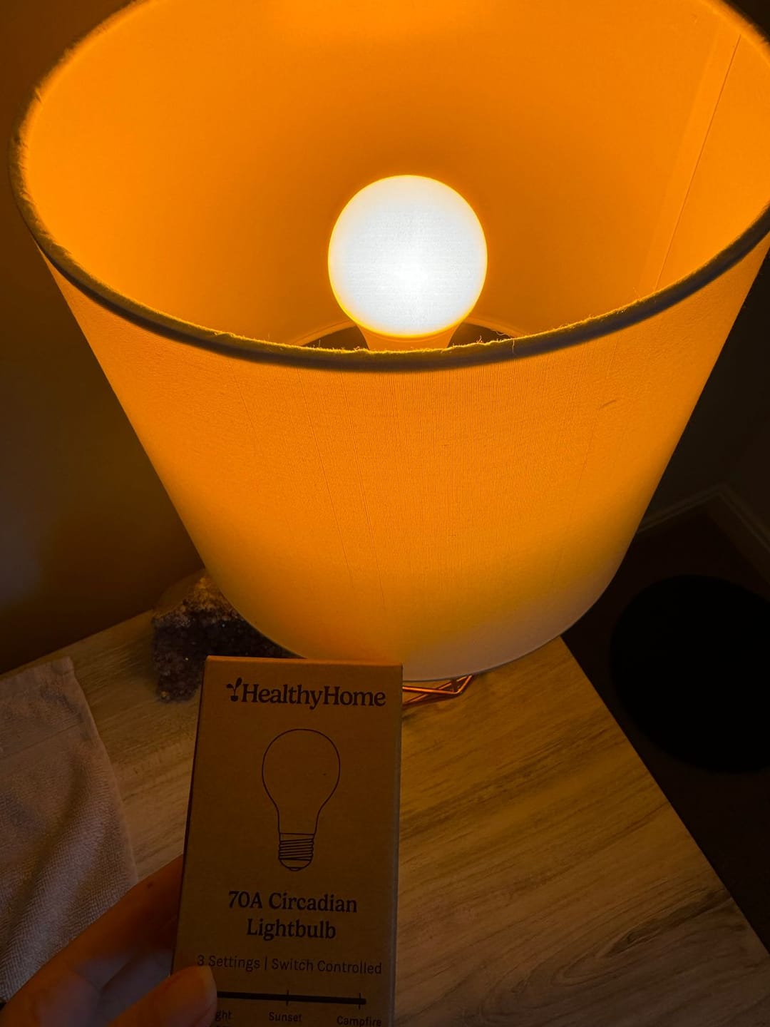 Customer photo review of Circadian Lightbulb™