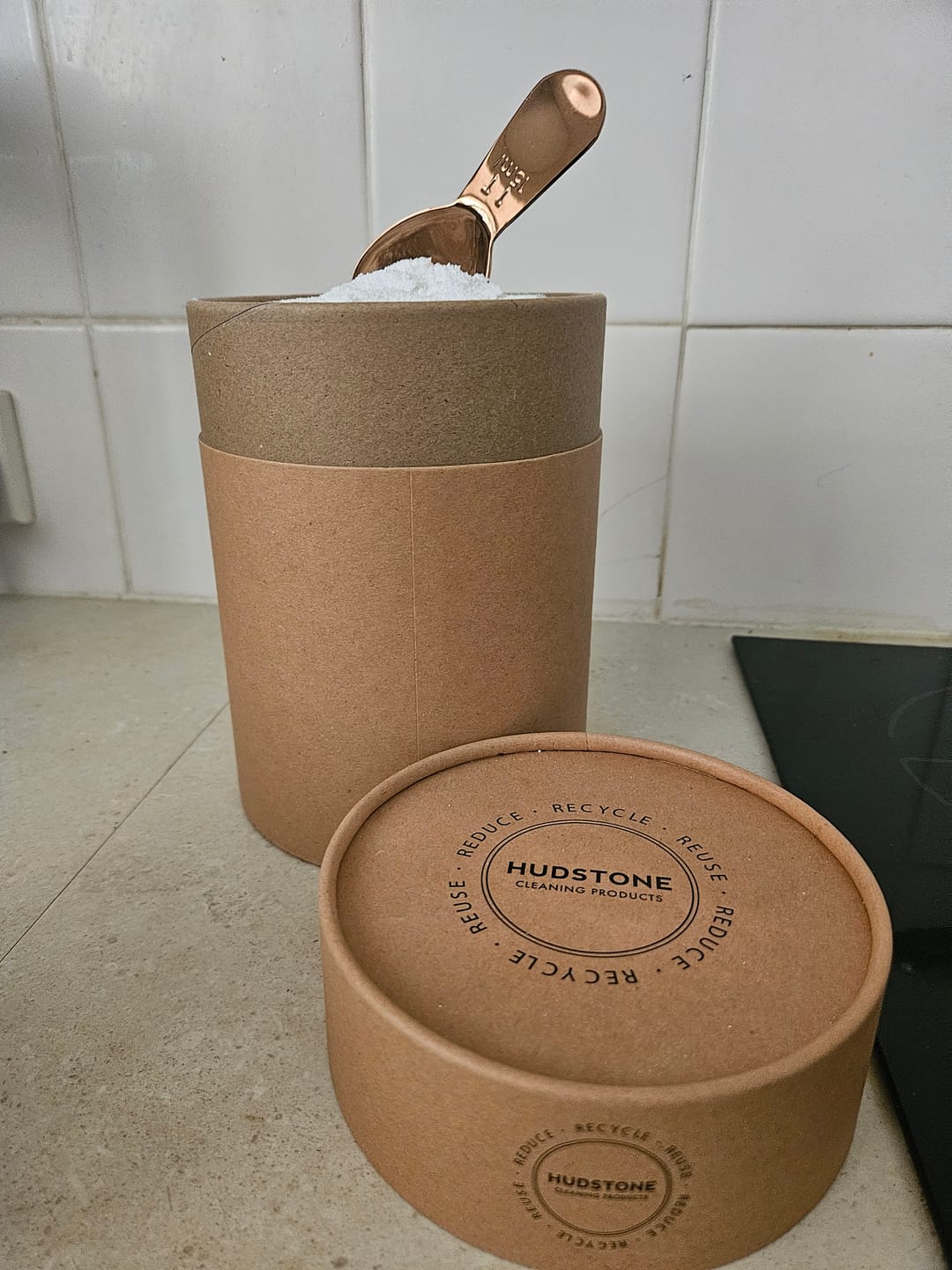 Customer photo review of Stainless Steel Laundry Powder Scoop