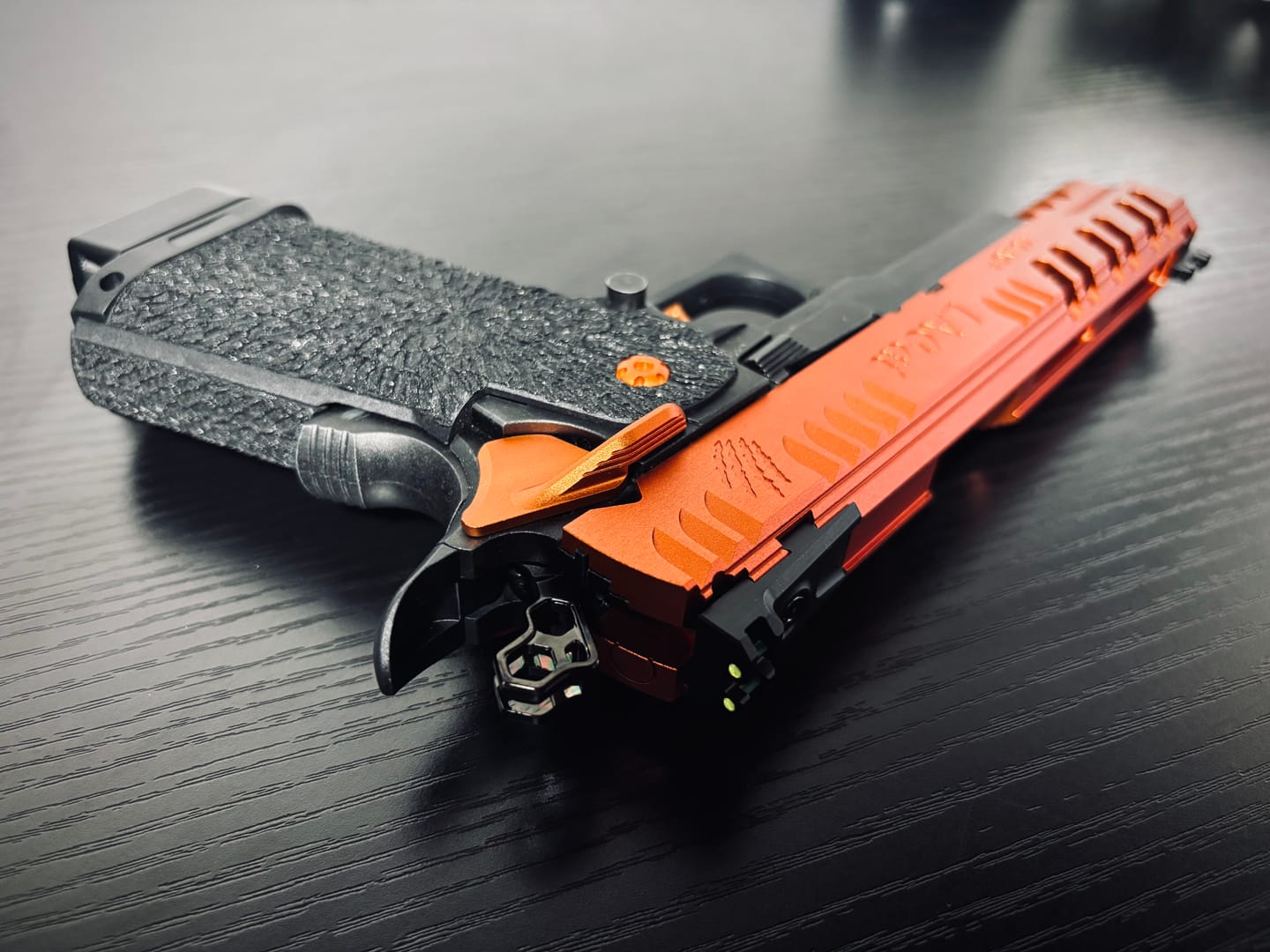 Customer photo review of LA Capa Customs "HIVE" 7075 Hammer for Hi Capa