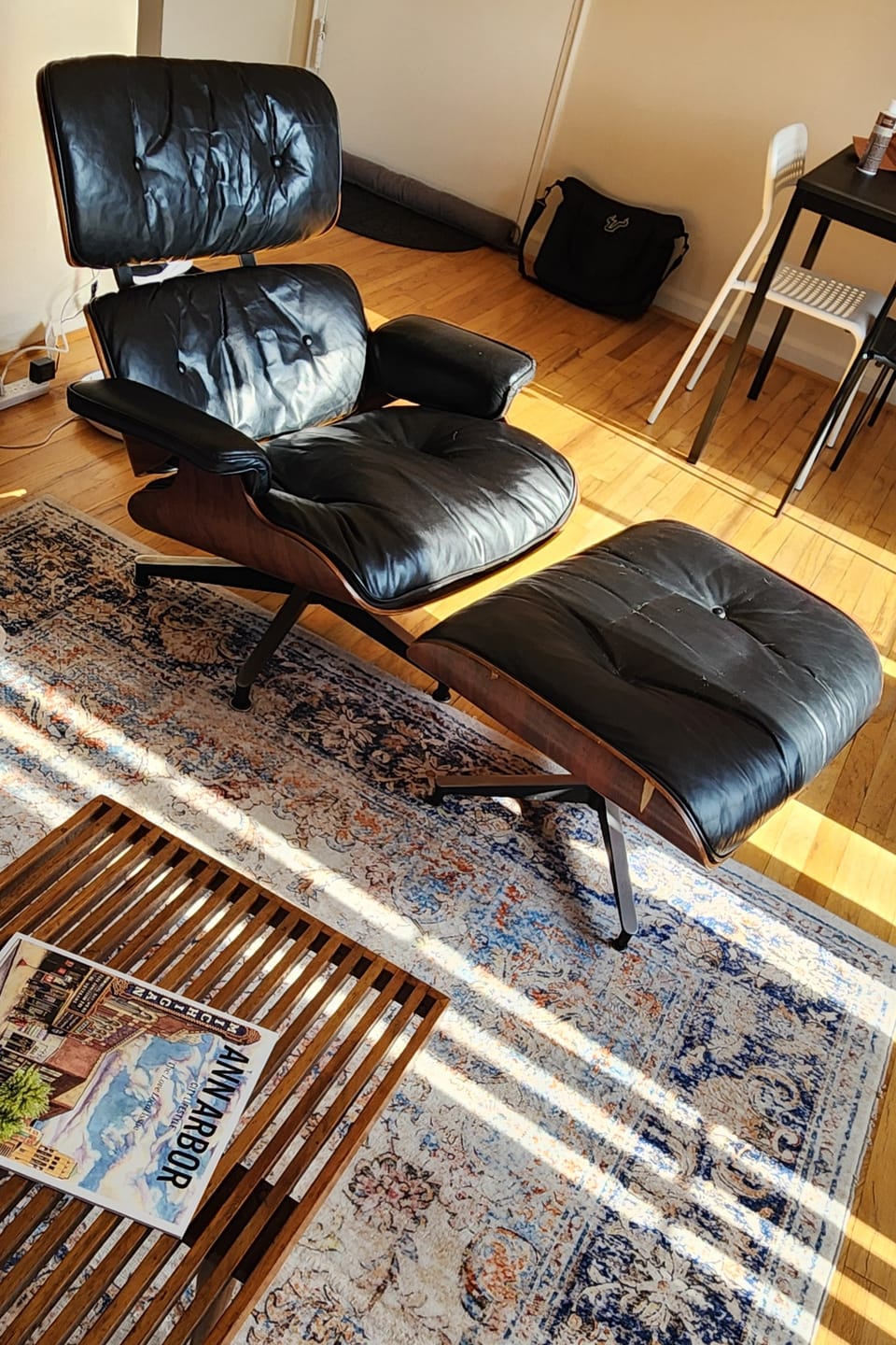 Customer photo review of Eames Lounge Chair Replacement Seat or Ottoman Cushion