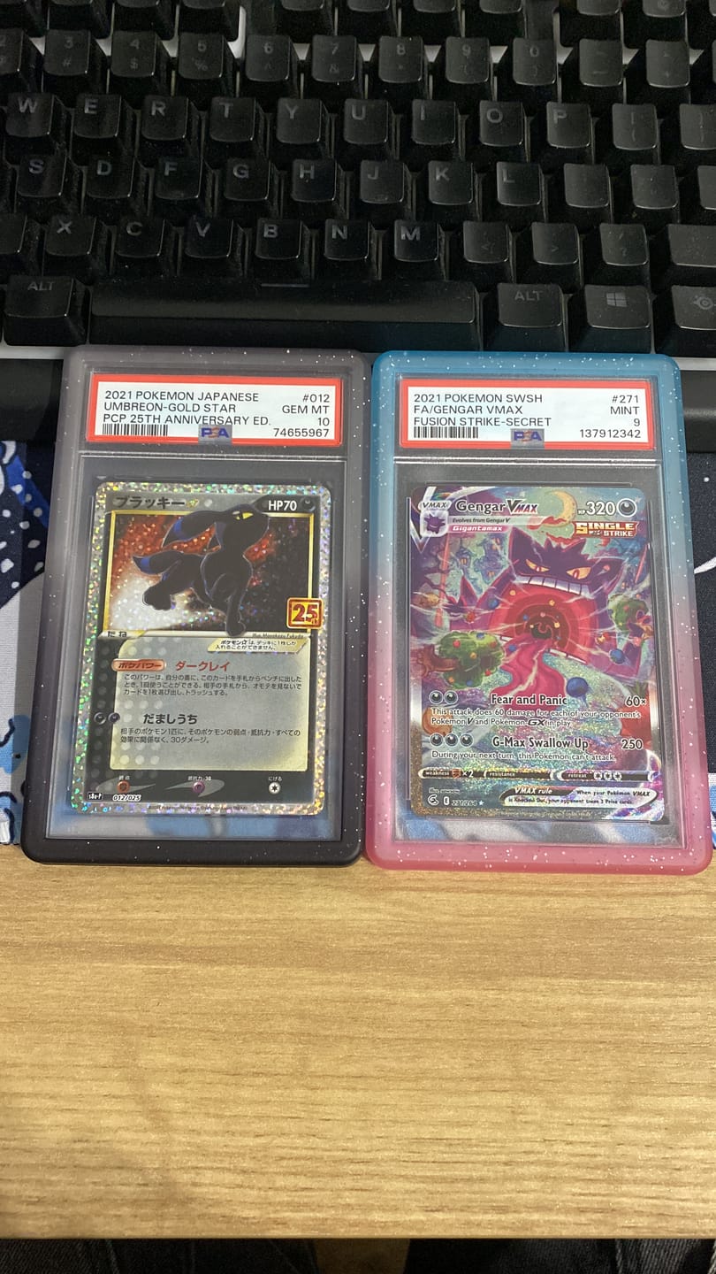 Customer photo review of Fairy Sky - Graded Card Bumper