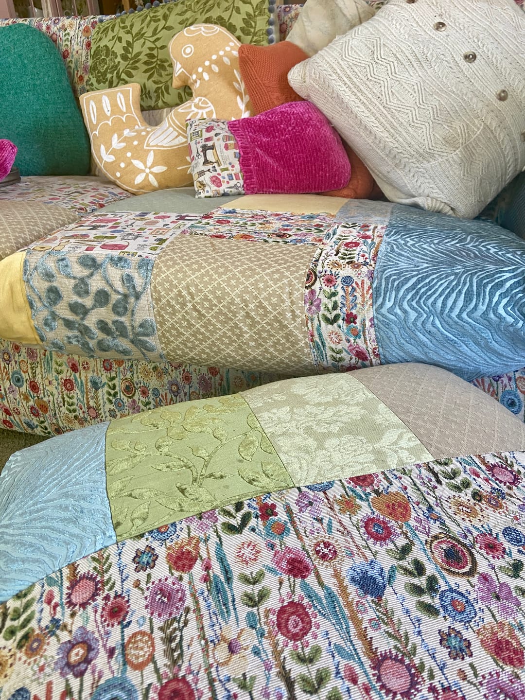 Customer photo review of Kew Gardens Tapestry Fabric